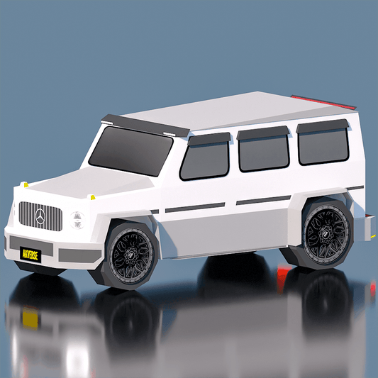 G-Wagon Paper Model – Printable DIY Craft PDF