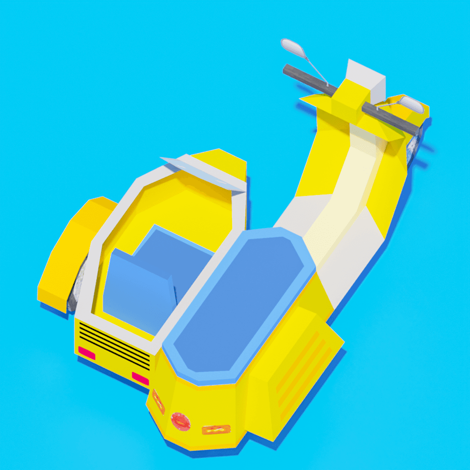 Sakharam Scooter Paper Model – FREE